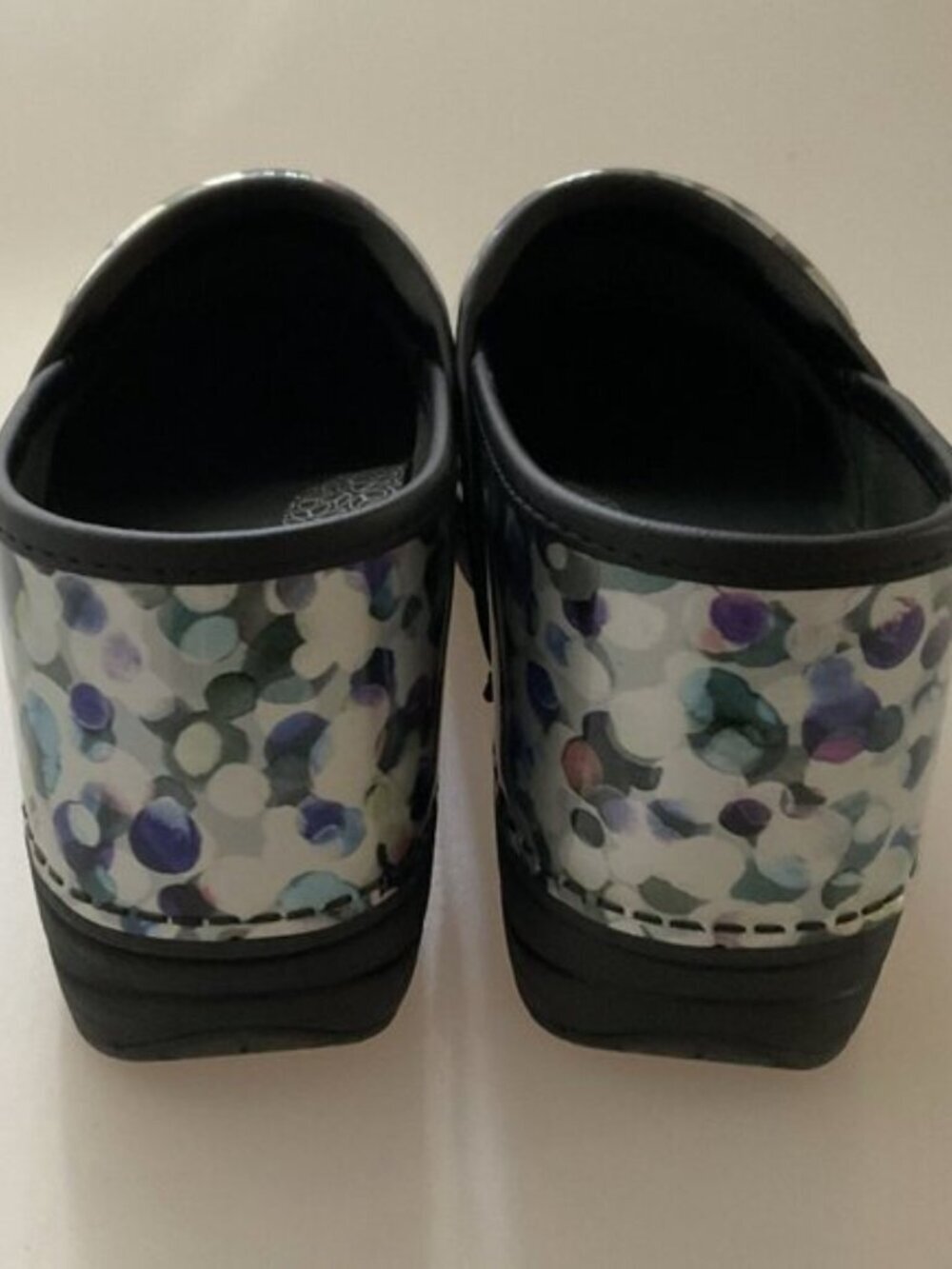 DANSKO XP 2.0 MULTI DOT PATENT LEATHER CLOGS - Picture 12 of 15